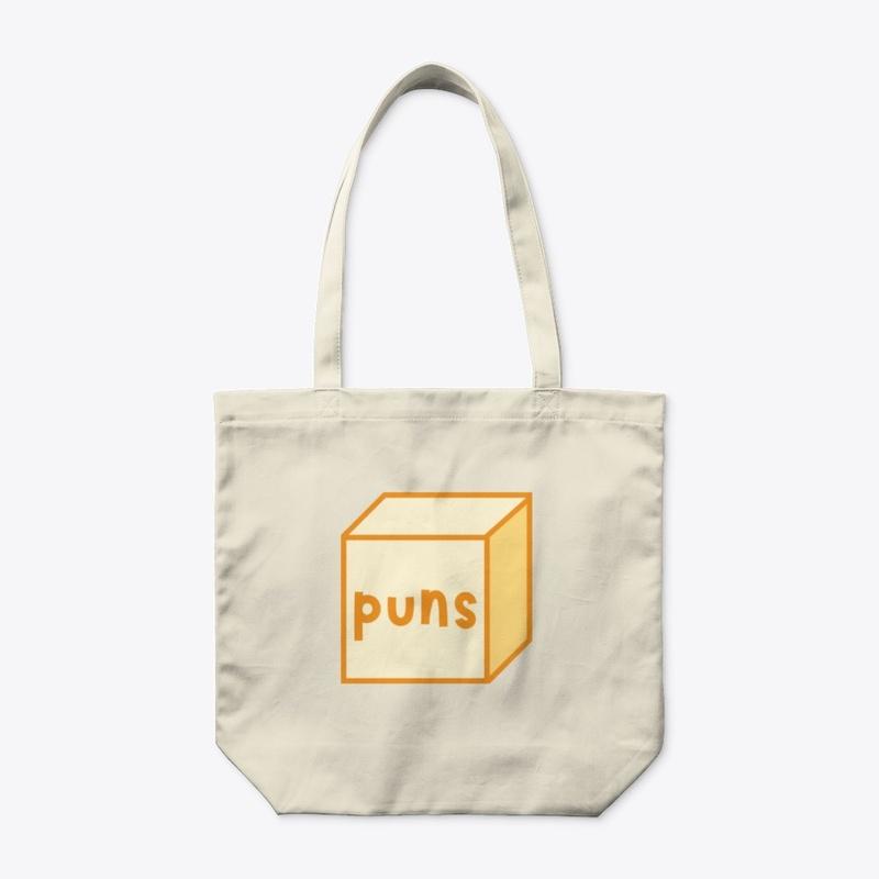 Box of Puns Tote